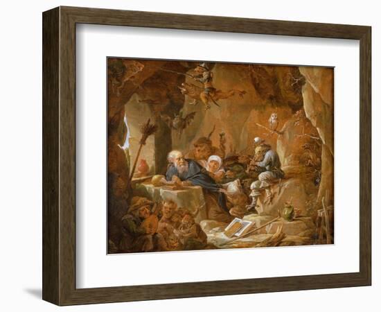 The Temptation of St. Anthony-David Teniers the Younger-Framed Giclee Print