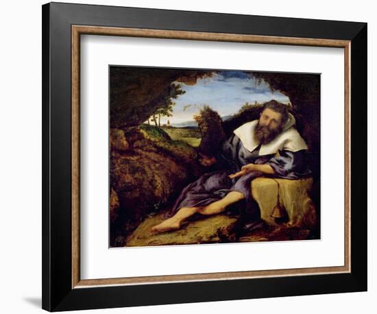 The Temptation of St. Anthony-Lorenzo Lotto-Framed Giclee Print