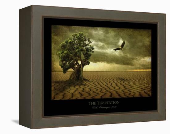 The Temptation-Carlos Casamayor-Framed Premier Image Canvas