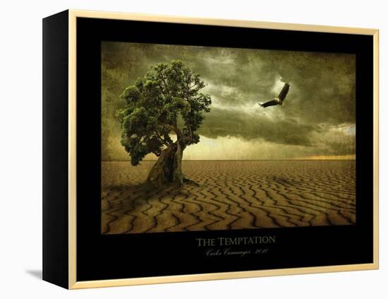 The Temptation-Carlos Casamayor-Framed Premier Image Canvas