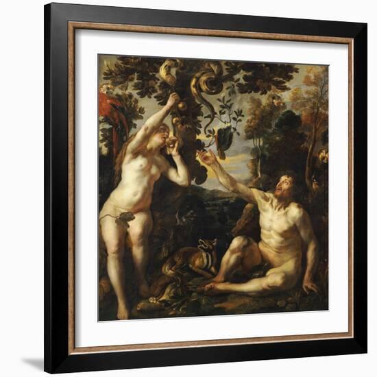 The Temptation-Jacob Jordaens-Framed Giclee Print