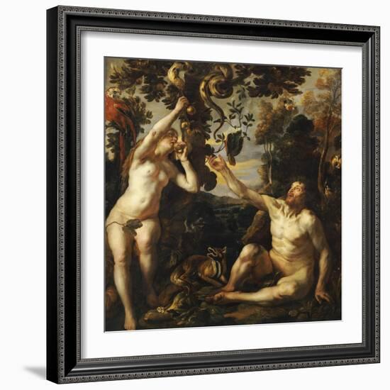 The Temptation-Jacob Jordaens-Framed Giclee Print