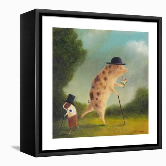 The Temptations of Bentley Scroop-DD McInnes-Framed Stretched Canvas