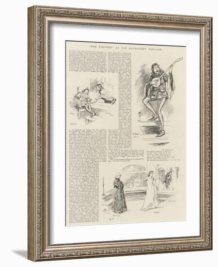 The Tempter, at the Haymarket Theatre-William Douglas Almond-Framed Giclee Print