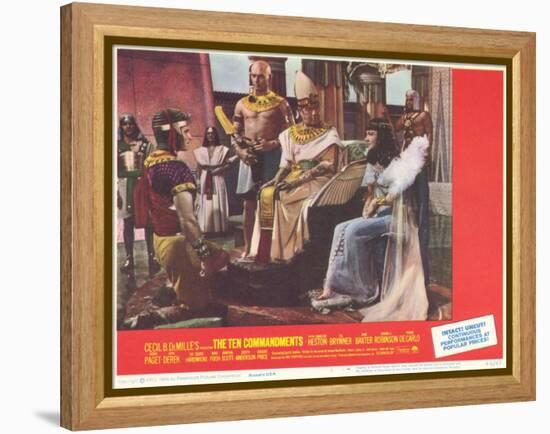 The Ten Commandments, 1956-null-Framed Stretched Canvas