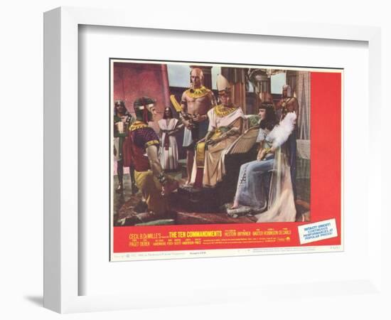 The Ten Commandments, 1956-null-Framed Premium Giclee Print