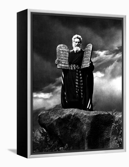 The Ten Commandments,Charlton Heston, 1956-null-Framed Stretched Canvas