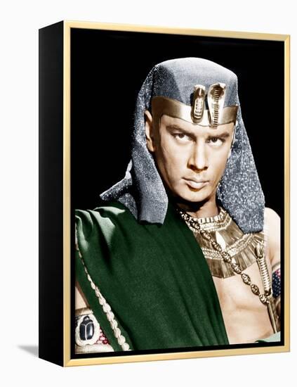 THE TEN COMMANDMENTS, Yul Brynner, 1956-null-Framed Stretched Canvas