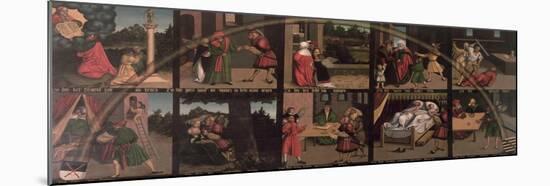 The Ten Commandments-Lucas Cranach the Elder-Mounted Giclee Print