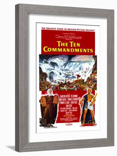 The Ten Commandments-null-Framed Premium Giclee Print