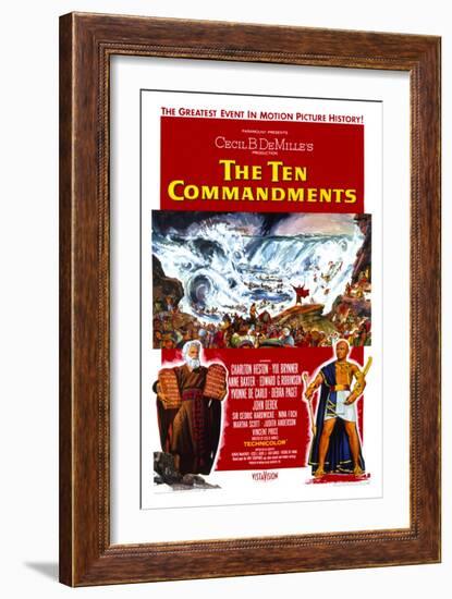 The Ten Commandments-null-Framed Premium Giclee Print