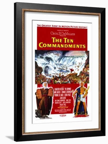 The Ten Commandments-null-Framed Premium Giclee Print