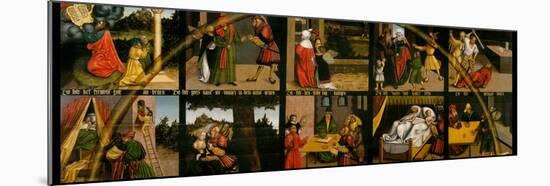The Ten Commandments-Lucas Cranach the Elder-Mounted Giclee Print