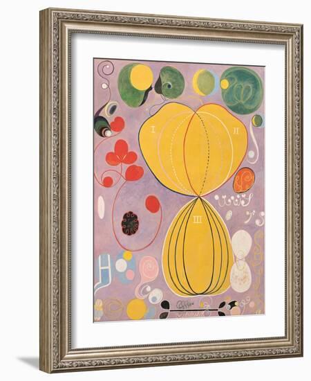 The Ten Largest, No. 7., Adulthood, Group Iv, 1907 (Oil on Canvas)-Hilma af Klint-Framed Giclee Print