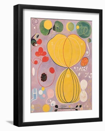 The Ten Largest, No. 7., Adulthood, Group Iv, 1907 (Oil on Canvas)-Hilma af Klint-Framed Giclee Print