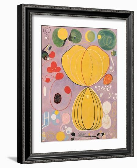 The Ten Largest, No. 7., Adulthood, Group Iv, 1907 (Oil on Canvas)-Hilma af Klint-Framed Giclee Print