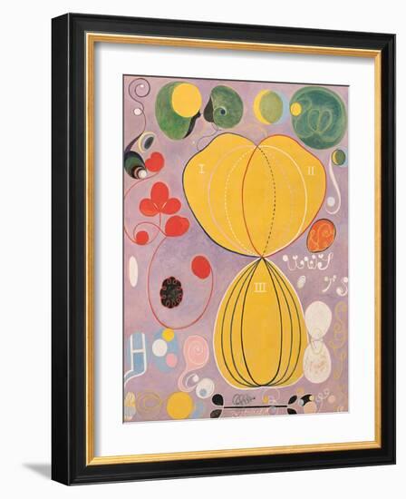 The Ten Largest, No. 7., Adulthood, Group Iv, 1907 (Oil on Canvas)-Hilma af Klint-Framed Giclee Print