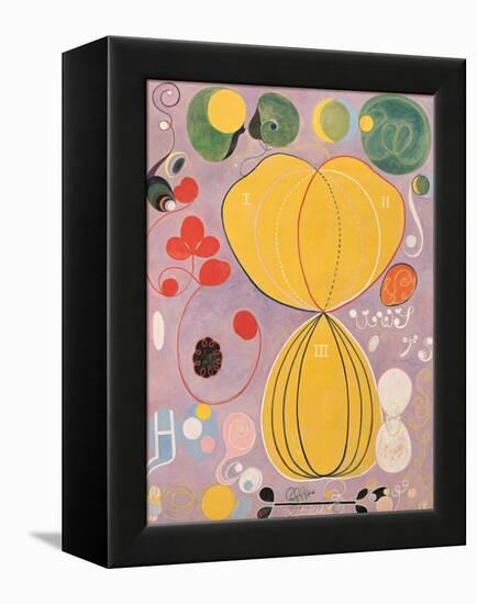 The Ten Largest, No. 7., Adulthood, Group Iv, 1907 (Oil on Canvas)-Hilma af Klint-Framed Premier Image Canvas