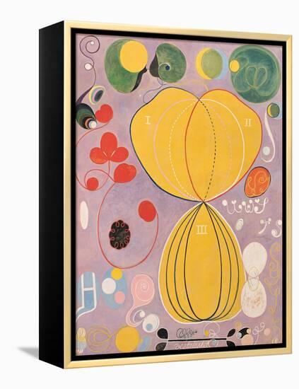 The Ten Largest, No. 7., Adulthood, Group Iv, 1907 (Oil on Canvas)-Hilma af Klint-Framed Premier Image Canvas