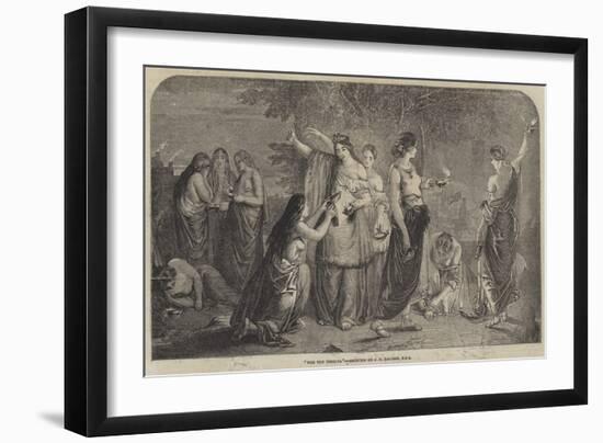 The Ten Virgins-James Eckford Lauder-Framed Giclee Print
