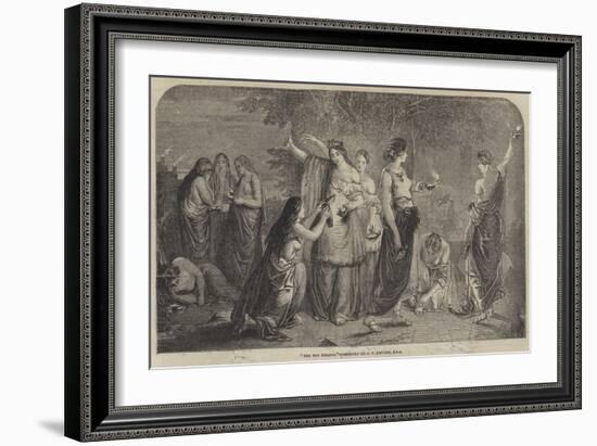 The Ten Virgins-James Eckford Lauder-Framed Giclee Print