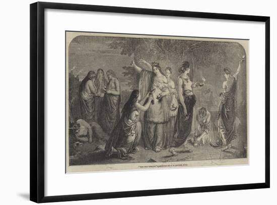 The Ten Virgins-James Eckford Lauder-Framed Giclee Print