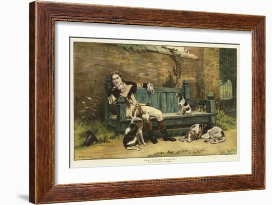 The Tender Passion-John Charles Dollman-Framed Giclee Print