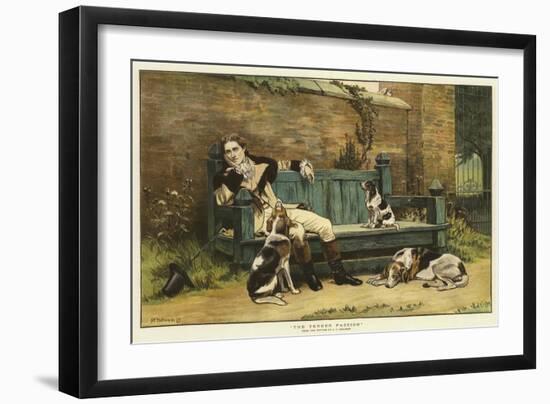The Tender Passion-John Charles Dollman-Framed Giclee Print