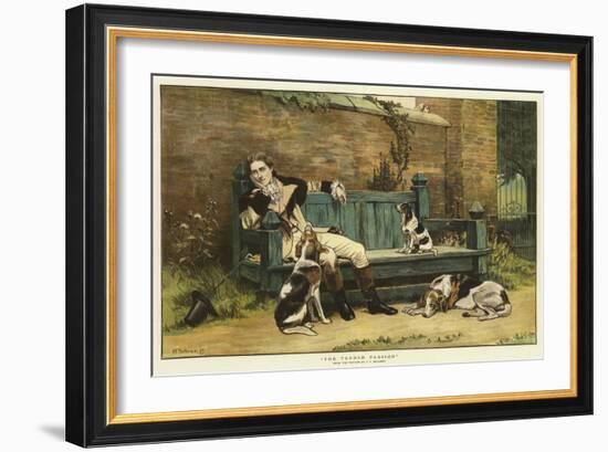 The Tender Passion-John Charles Dollman-Framed Giclee Print