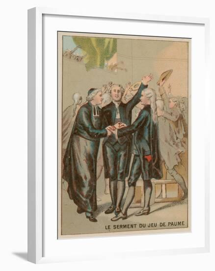 The Tennis Court Oath-null-Framed Giclee Print