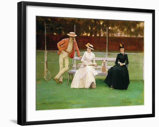 The Tennis Match-Sir John Lavery-Framed Giclee Print