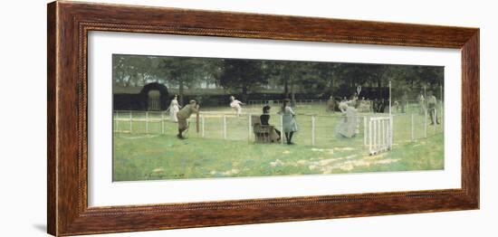 The Tennis Party-Sir John Lavery-Framed Giclee Print