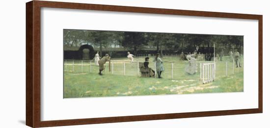 The Tennis Party-Sir John Lavery-Framed Giclee Print