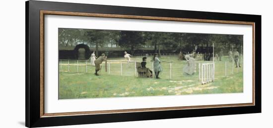 The Tennis Party-Sir John Lavery-Framed Giclee Print