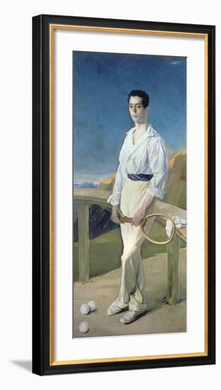 The Tennis Player-Jose Villegas Y Cordero-Framed Premium Giclee Print