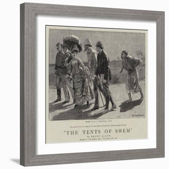 The Tents of Shem-Edward Frederick Brewtnall-Framed Giclee Print