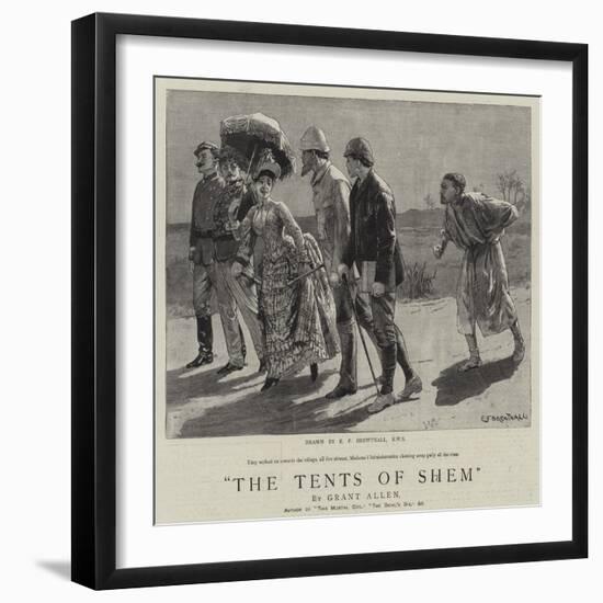 The Tents of Shem-Edward Frederick Brewtnall-Framed Giclee Print