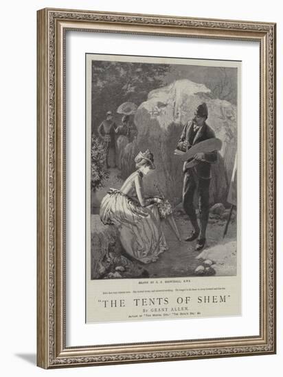 The Tents of Shem-Edward Frederick Brewtnall-Framed Giclee Print