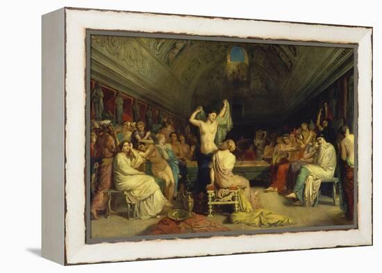 The Tepidarium, 1853-Theodore Chasseriau-Framed Premier Image Canvas