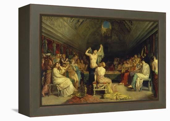 The Tepidarium, 1853-Theodore Chasseriau-Framed Premier Image Canvas