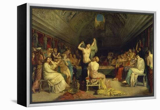 The Tepidarium, 1853-Theodore Chasseriau-Framed Premier Image Canvas