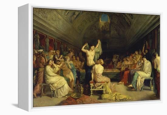 The Tepidarium, 1853-Theodore Chasseriau-Framed Premier Image Canvas