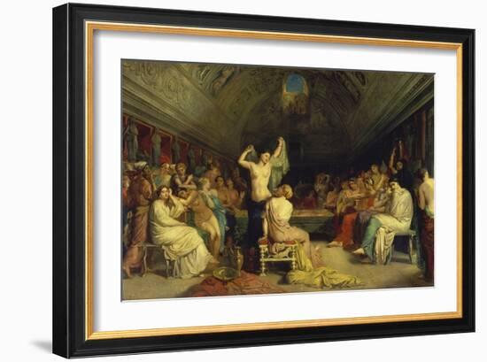 The Tepidarium, 1853-Theodore Chasseriau-Framed Giclee Print