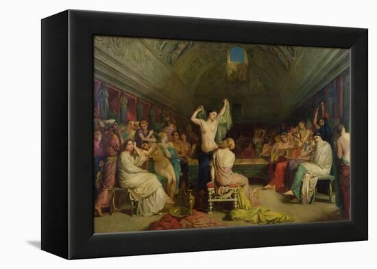 The Tepidarium, 1853-Theodore Chasseriau-Framed Premier Image Canvas