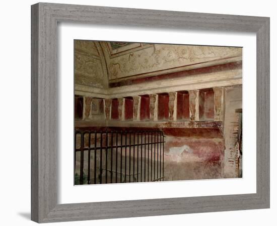 The Tepidarium of the Forum Thermae-Roman-Framed Giclee Print