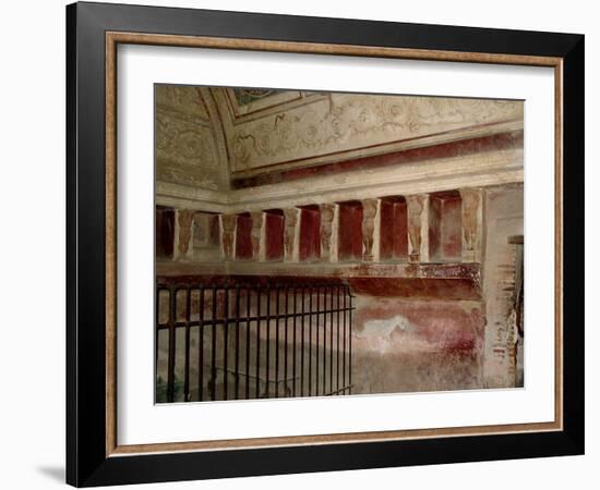 The Tepidarium of the Forum Thermae-Roman-Framed Giclee Print