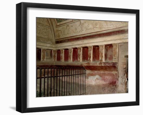 The Tepidarium of the Forum Thermae-Roman-Framed Giclee Print