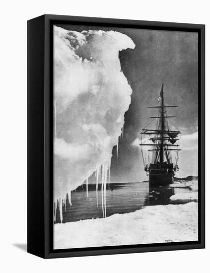 The Terra Nova, 1911-Herbert Ponting-Framed Premier Image Canvas