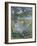 The Terrace at Vétheuil-Claude Monet-Framed Giclee Print