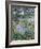 The Terrace at Vétheuil-Claude Monet-Framed Giclee Print